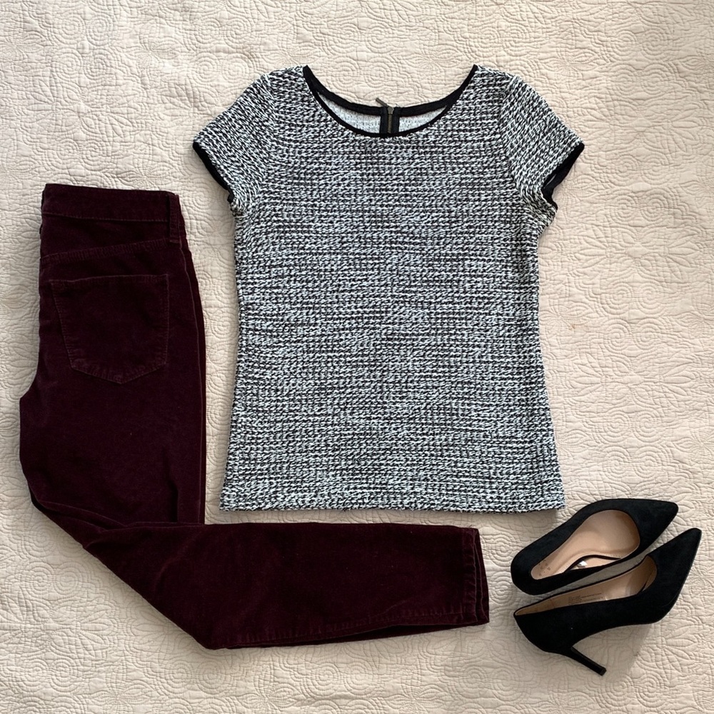 LOFT Knit Shell Top